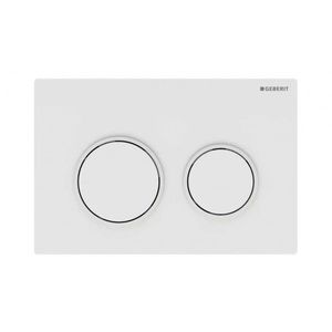 GEBERIT Omega20 Ovládání splachování, bílá 115.085.11.1 obraz
