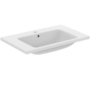 IDEAL STANDARD i.Life B Umyvadlo nábytkové 81x51 cm, s přepadem, otvor pro baterii, bílá T460401 obraz