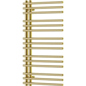 MEXEN Neptun otopný žebřík/radiátor 900 x 500 mm, 291 W, zlatá W101-0900-500-00-50 obraz