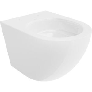 MEXEN Lena Závěsná WC mísa Rimless Tornado, bílá lesk 3322XX00T obraz