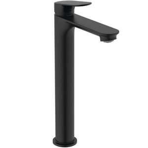 IDEAL STANDARD Ceralife O Umyvadlová baterie s výpustí Click-Clack, BlueStart, hedvábná černá BE013XG obraz