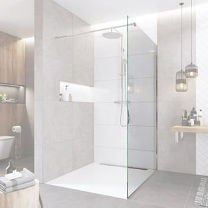Mereo Novea sklo pro Walk in 140 x 200 cm, 8mm, EASY CLEAN Čiré CK10606S obraz