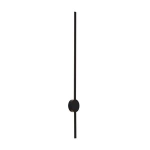 Moderní nástěnné svítidlo černé 100 cm vč. LED - Clockwise obraz