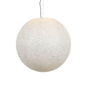 Moderní venkovní závěsné svítidlo šedé 77 cm IP65 - Nura obraz