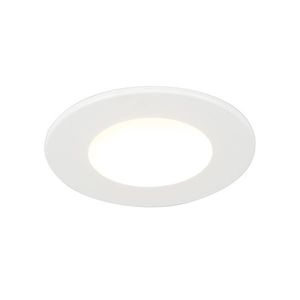 Zástěnný reflektor bílý vč. LED 350 lumenů 3000K 5W IP65 - Blanca obraz