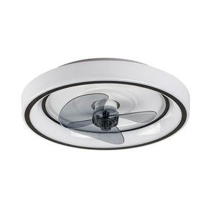 Rabalux 71009 stropní ventilátor s LED světlem Horacio, černá obraz