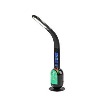 Rabalux 74230 stolní LED lampa s glitry Figen, černá, 5W, 290lm, 5000K, stmívatelná obraz