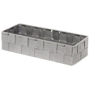 Compactor Úložný organizér do zásuvky Compactor TEX - košík L, 30 x 12 x 7 cm, šedý, L obraz