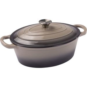 Lamart LT1305 Hrnec litinový ovál Iron 28 x 22 cm, 3, 5 l obraz