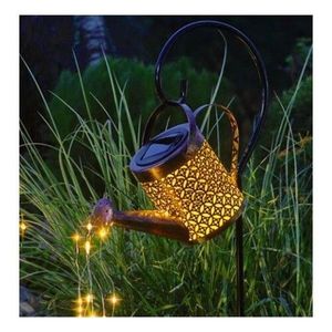 Aldotrade Lampa solární Konev, 37 LED, teplá bílá obraz