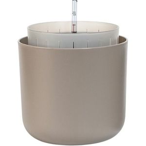 Plastia Samozavlažovací květináč Tolita Air hnědá, pr. 19 cm, pr. 19 cm obraz
