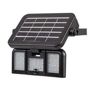 Rabalux 77020 venkovní nástěnné solární svítidlo Lihull, černá obraz