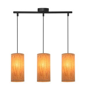 Závěsná lampa Aragona 3x60 e27 korkové stínidlo obraz