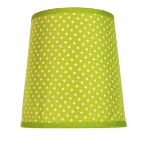 zelené puntíkované stínidlo na lampu Gala obraz