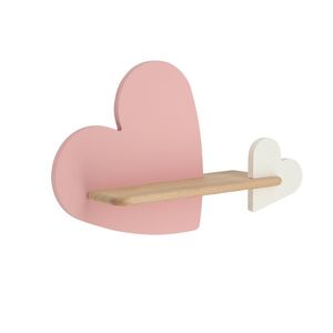 LED nástěnná lampa 5W HEART 4000K IQ KIDS RŮŽOVÁ obraz