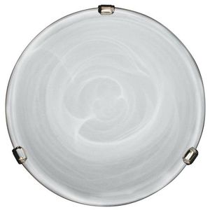 Skleněná stropní kulatá lampa 25cm Duna obraz