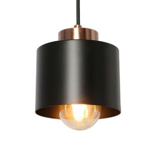 Černá závěsná lampa Olena obraz