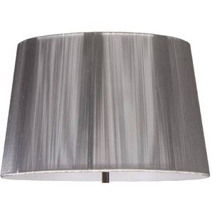Stříbrné stínidlo 35x22cm pro stojací lampu Gillenia obraz