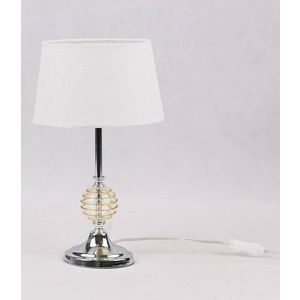 Jantarová stolní lampa Fero obraz