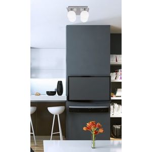 Stropní lampa s bílým kulovým stínidlem 4xG9 Oden obraz