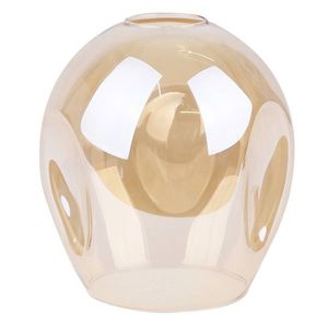 Hnědé skleněné stínidlo E27 pro lampu Aspa obraz
