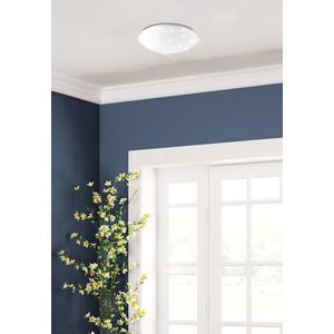 Stropní lampa bílá LED 26cm 4000K hvězdná obloha Magnus obraz