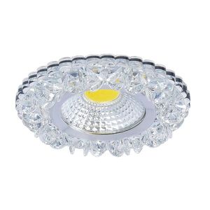 Kulaté stropní svítidlo, bezbarvé, LED, 5W, SAK-03 obraz