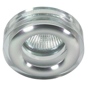 Stropní svítidlo, bezbarvé, kulaté, skleněné, MR16, 50W, SK-81 obraz