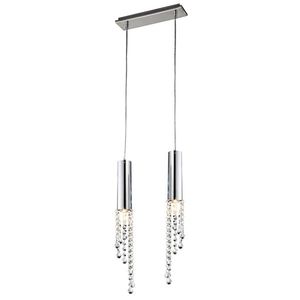 LED závěsná lampa 2x3W Duero obraz