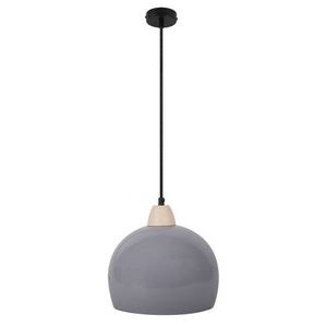 Závěsná lampa šedá 1xE27 50cm Monroe obraz