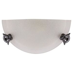 Skleněná nástěnná lampa 60W E27 Eva obraz