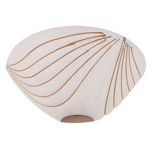 Skleněná nástěnná lampa 60W E27 Ada obraz