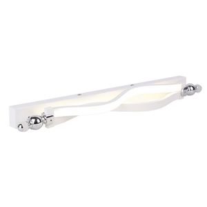 Nástěnná lampa do koupelny bílá nastavitelná LED 12W 4000K Esse obraz