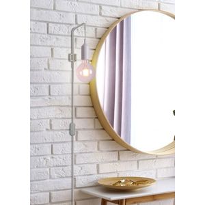 Bílá nástěnná lampa s kabelem Laren Ledea lampa obraz