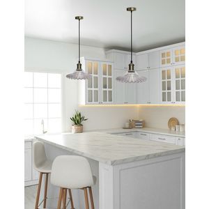 Skleněná závěsná lampa 1xE27 Geneva Ledea obraz