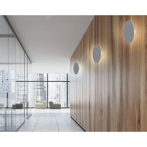 Šedá kovová LED nástěnná lampa 6W 250mm Holar Ledea obraz