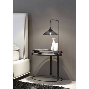 Stolní lampa kovová černá Kiruna Ledea obraz