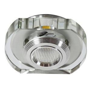 Stropní svítidlo, bezbarvé, kulaté, LED, 3W, 230V, SS-34 obraz