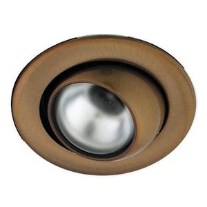Pohyblivé stropní svítidlo, zlatá patina, R80, 100W, OZR-07 obraz