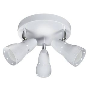 Stropní svítidlo plafond 3x40W E14 bílé obraz