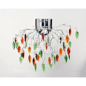 Závěsná stropní lampa 8x20W G4 chrom Akant obraz