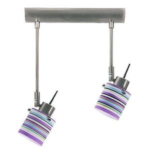 Stropní bodová lampa s dvojitým páskem 2xG9/40W Colore obraz