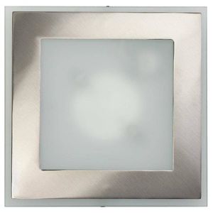 Stropní lampa bílá/chrom 27x27cm R7S Jupiter / 10-74174 obraz