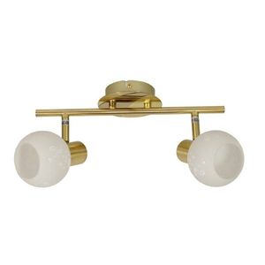 Stropní lampa 2xE14 42cm mosaz SPOT obraz