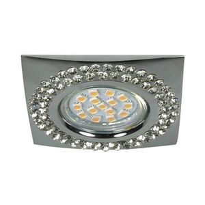 Stropní svítidlo Soc-04 Ch Gu10 50W 230V Stropní svítidlo Pevné Čtvercové Lité obraz