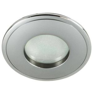 Hermetické svítidlo IP65 chrom perleťově kulaté SH-08 obraz