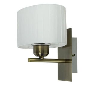 Nástěnná lampa Berg patina/bílá obraz