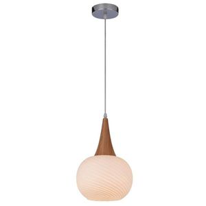Závěsná lampa Goya 1xE27 Bílá obraz