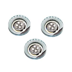 Kulaté skleněné stropní svítidlo 50W + bílá LED 2, 1W SS-23 obraz
