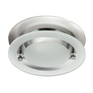 Pevná stropní lampa saténová se sklem OZS-07 obraz